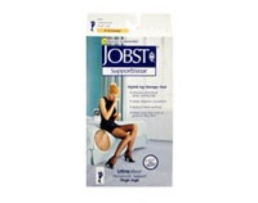 Media Jobst Ultrasheer Baja Compresion 8-15Mmhg  Rodilla Mediana Silky Beige