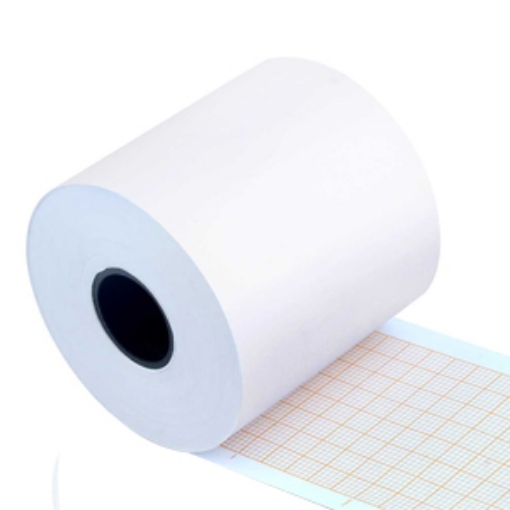 Papel para Electrocardiógrafo de 1 Canal Carewell en Rollo  de 5 cm