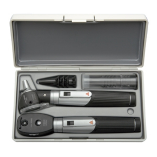Set Con Oftalmoscopio y Otoscopio Mini 3000 F.O 2.5V XHL