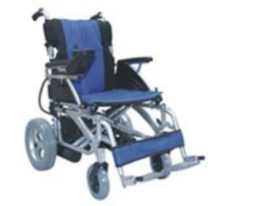 Silla De Ruedas Electrica De Aluminio Plegable, Descansabrazos Abatibles Descansapies Desmontables