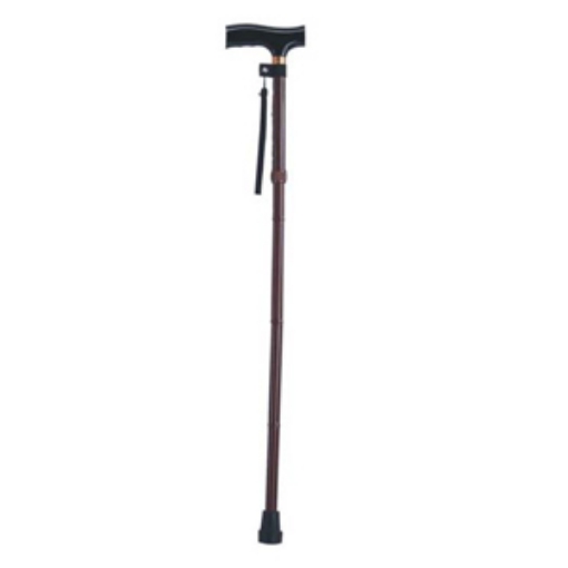 Baston Mango Aleman  Bronce Plegable