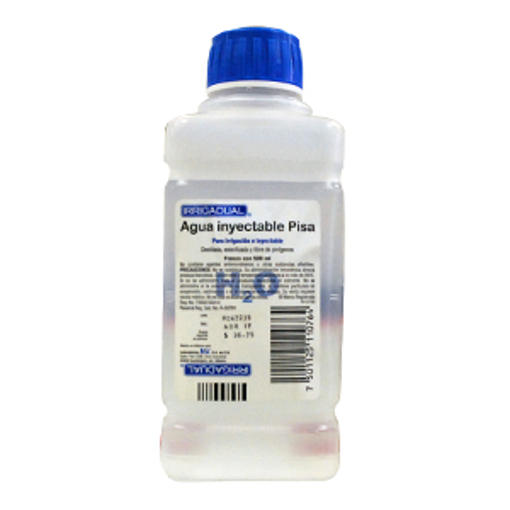 Agua Esteril Plastico 500Ml Irrigadual