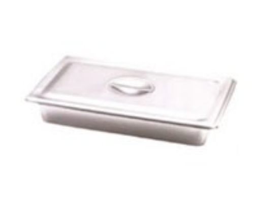 Charola para Catéter e Instrumental con Tapa 219  x 81 x 35 mm
