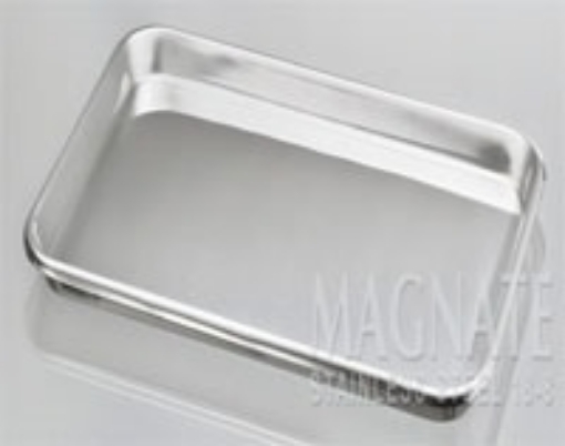 Charola Rectangular Plana 490 X 325 X 19 Mm  (Para Mesa Mayo)