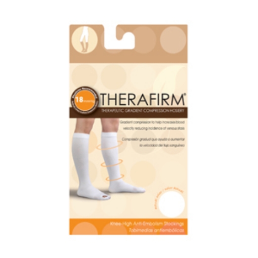 Tobimedia Therafirm Antiembolica (18 Mmhg) Talla Mediana Color Blanco