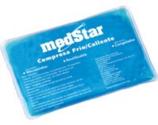Compresa De Gel Medstar Con Cubierta De Pvc Y Eva.10 X 15 Cms.