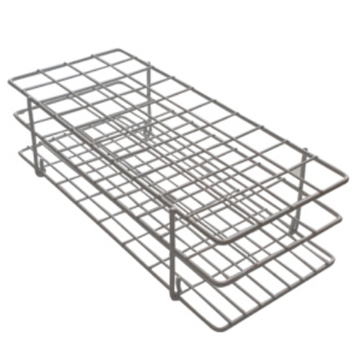Gradilla De Alambre Para 40 Tubos De 23 Mm
