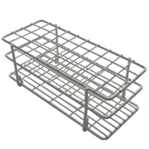 Gradilla De Alambre Para 40 Tubos De 13 Mm
