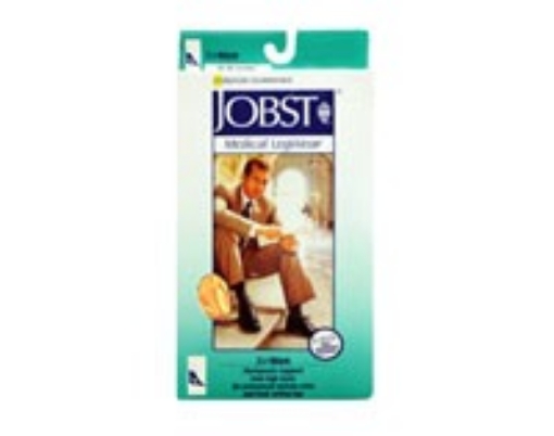 Calcetin De Vestir Jobst Alta Compresion 20-30 Mmhg Caballero Grande Negro