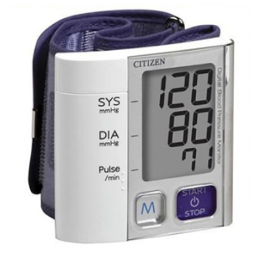 Baumanometro Digital Citizen Para Muñeca, 90 Memorias Y Promedio De 3 Lecturas