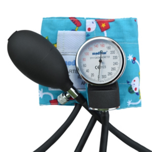 Baumanometro Aneroide Medstar Full Black Pediatrico