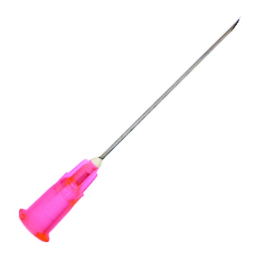 Aguja Hipodermica 18 X 38 Color Rosa