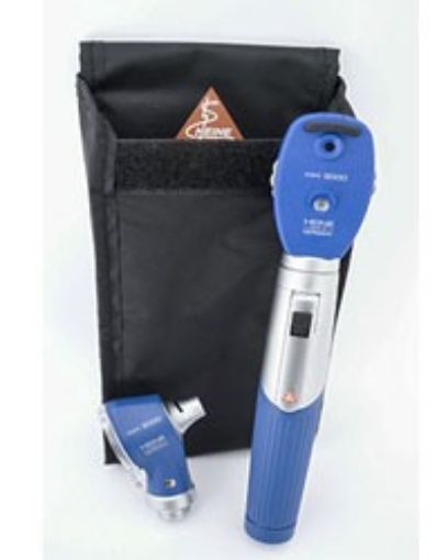 Estuche de diagnostico Mini 3000 con 1 mango, 2 cabezales y estuche suave, color azul