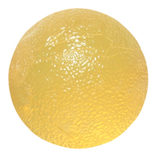 Pelota De Gel Cando para Ejercicios de mano Resistencia Extra Ligera Amarillo