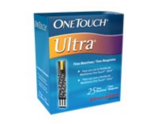 Onetouch Johnson Medical Tiras Reactivas  Ultra 25 Pz