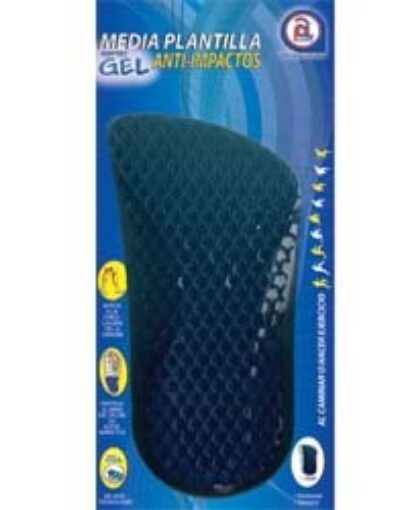 Plantilla 1/2 Alto Impacto De Gel Para Dama