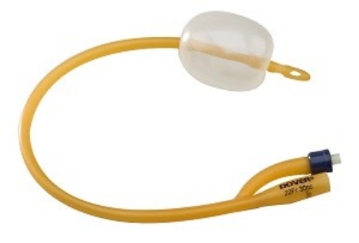 Sonda Foley Medtronic Curity 100% Latex Con Recubrimiento De Silicon 14 Fr. Globo 30 Cc 2 Vias
