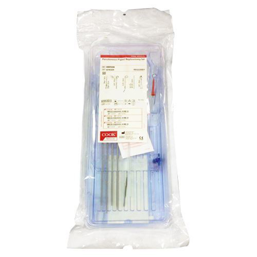 Set de Nefrostomia Percutanea Cook Urological Pigtail de 8.3 FR. X30 cm de Longitud