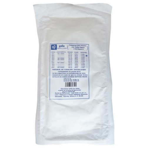 Compresa De Algodon Para Vientre Con Trama Opaca A Los Rayos X De 45Cm X 70Cm Tipo Iii Tejido Plano