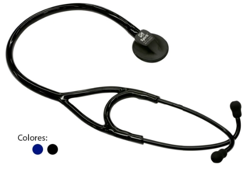 Estetoscopio Spirit Para Cardiologia Color Black Edition