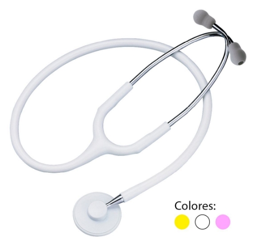 Estetoscopio Spirit Serie Grandeur Simple Para Enfermera Color Blanco
