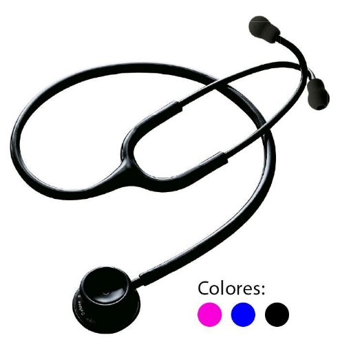 Estetoscopio Spirit Doble Campana De Lujo Para Adulto Color Negro