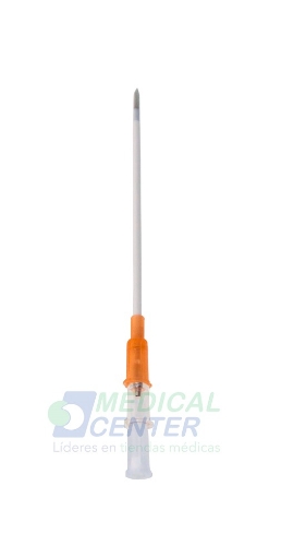 Cateter Intravenoso Punzocat Naranja Radiopaco Cal.14G L.51Mm (2") Flujo Ml/Min