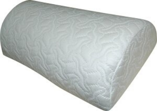 Almohada Lumbar Chica Memory Foam Blanco