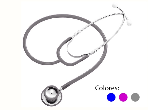 Estetoscopio Spirit Serie Majestic Doble Campana Pediatrico Color Gris