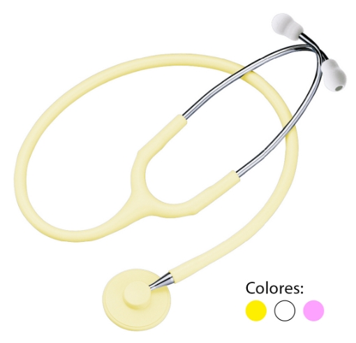Estetoscopio Spirit Serie Grandeur para Enfermera con Cabezal Único Yellow