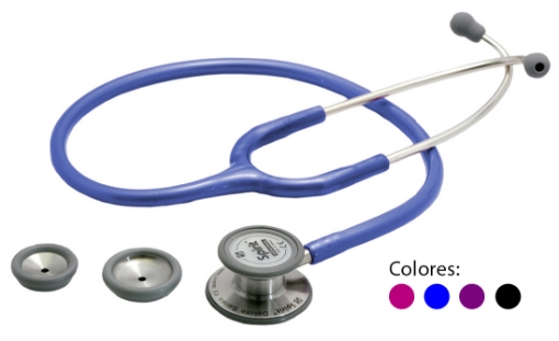 Estetoscopio Spirit Doble Campana De Lujo Uso Adulto y Pediatrico Color Azul Royal