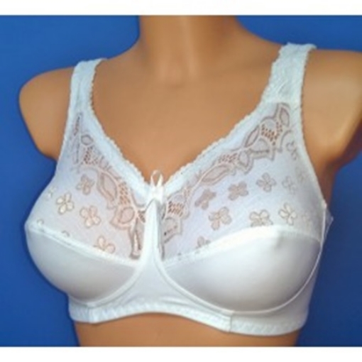 Brassiere Máxima para Prótesis Mamaria Modelo Ala Color Beige Talla 36C