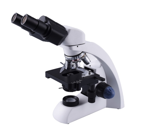 Microscopio Binocular Con 4 Objetivos y Bateria Recargable