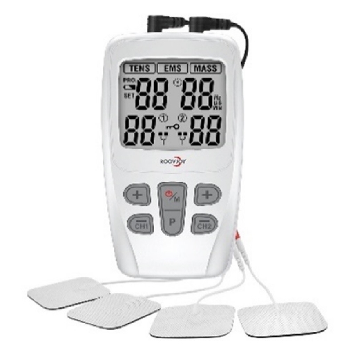 Electroestimulador OnBalance con modo TENS, EMS y Masaje con 22 programas