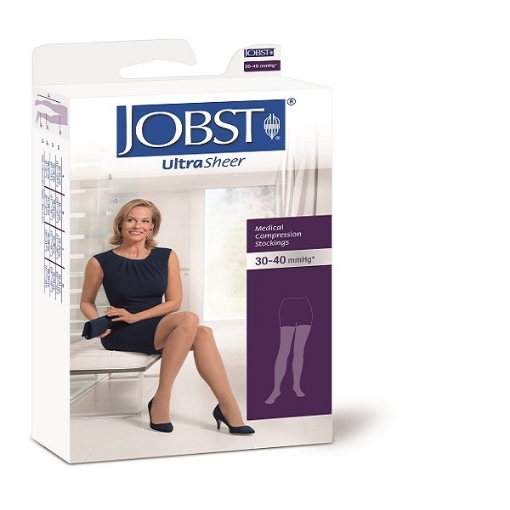 Tobimedia Jobst Ultrasheer Alta Compresion 30-40  Chica Miel