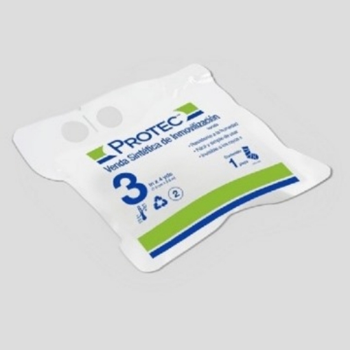 Venda Fibra de Vidrio Protec 7.5 CM x 3.6 M, Blanco