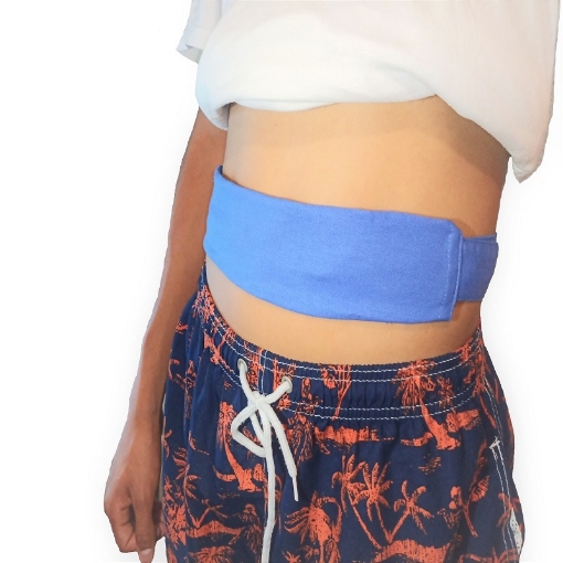 Cinturon Azul para Dialisis Chico