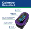 Oximetro De Pulso Choicemmed 6 Modos De Pantalla Onda Pletismografica Para Adulto Color Morado