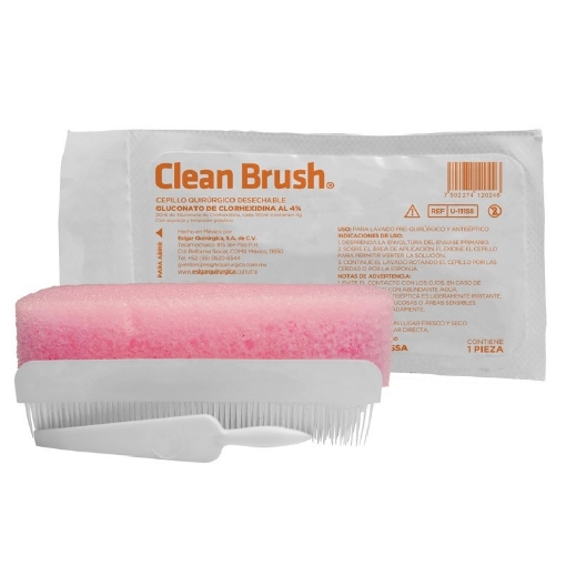 Cepillo de Jabon y Clorexhidina Clean Brush Diafra 20 ml