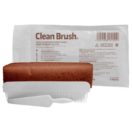 Cepillo de Jabon y Iodopovidona Clean Brush Diafra 20 ml