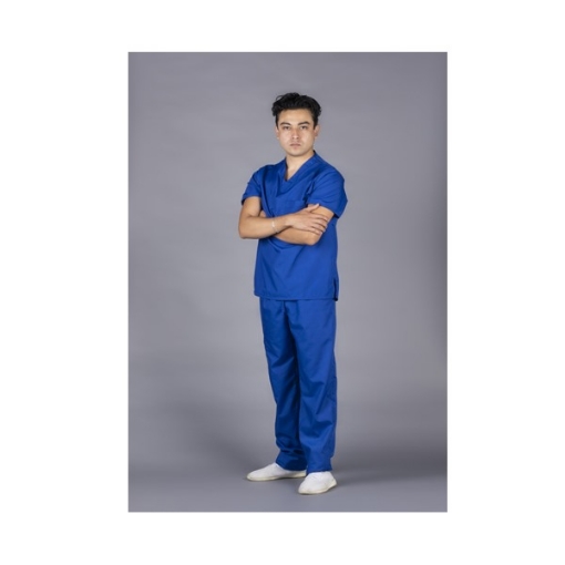 Uniforme Medico Med Wear Atlantic Unisex, Color Azul Rey