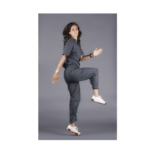 Uniforme Medico Med Wear Atlantic Unisex,Color Gris