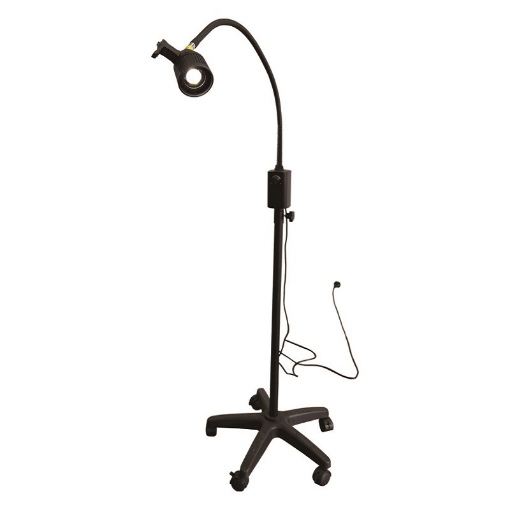 Lampara de Examinacion Medstar con 1 Led en Tripie, Negro.