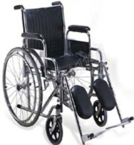 Silla de ruedas Infinity brazo abatible, con elevapiernas desmontable