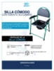 Silla comodo Infinity con asiento acojinado