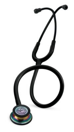 Estetoscopio Littmann Classic Iii Adulto Negro Arcoiris