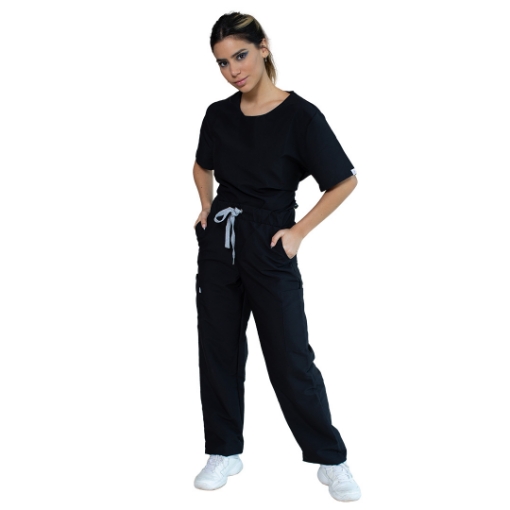 Uniforme Medico Scrubbies Pop Antifluidos Color Negro