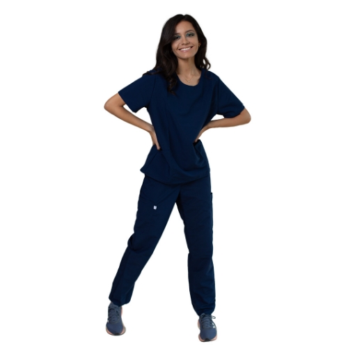 Uniforme Medico Scrubbies Pop Antifluidos Color Azul Marino