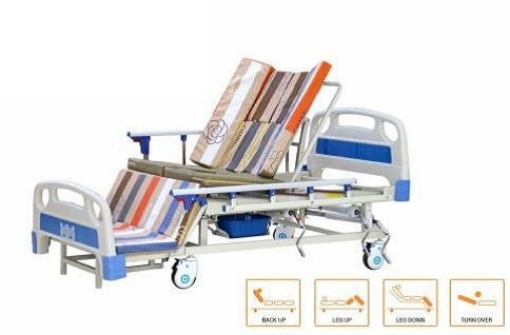 Cama manual con silla cardiaca Medstar