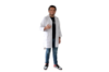 Bata de Laboratorio Scrubbies 100% algodon